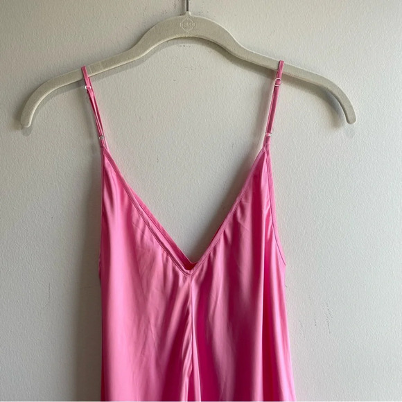 L'AGENCE Lorraine Trapeze Dress Rose Bloom NWT Small - Picture 10 of 15